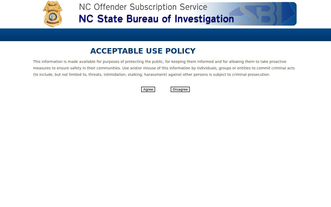 Pasquotank County sex offender registry email alert signup